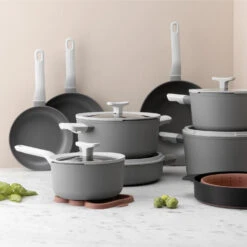 Berghoff Leo Braadpan 26 Cm Met Deksel Lange En Korte Handgreep -Patisse Verkoop 101 0857 5 1