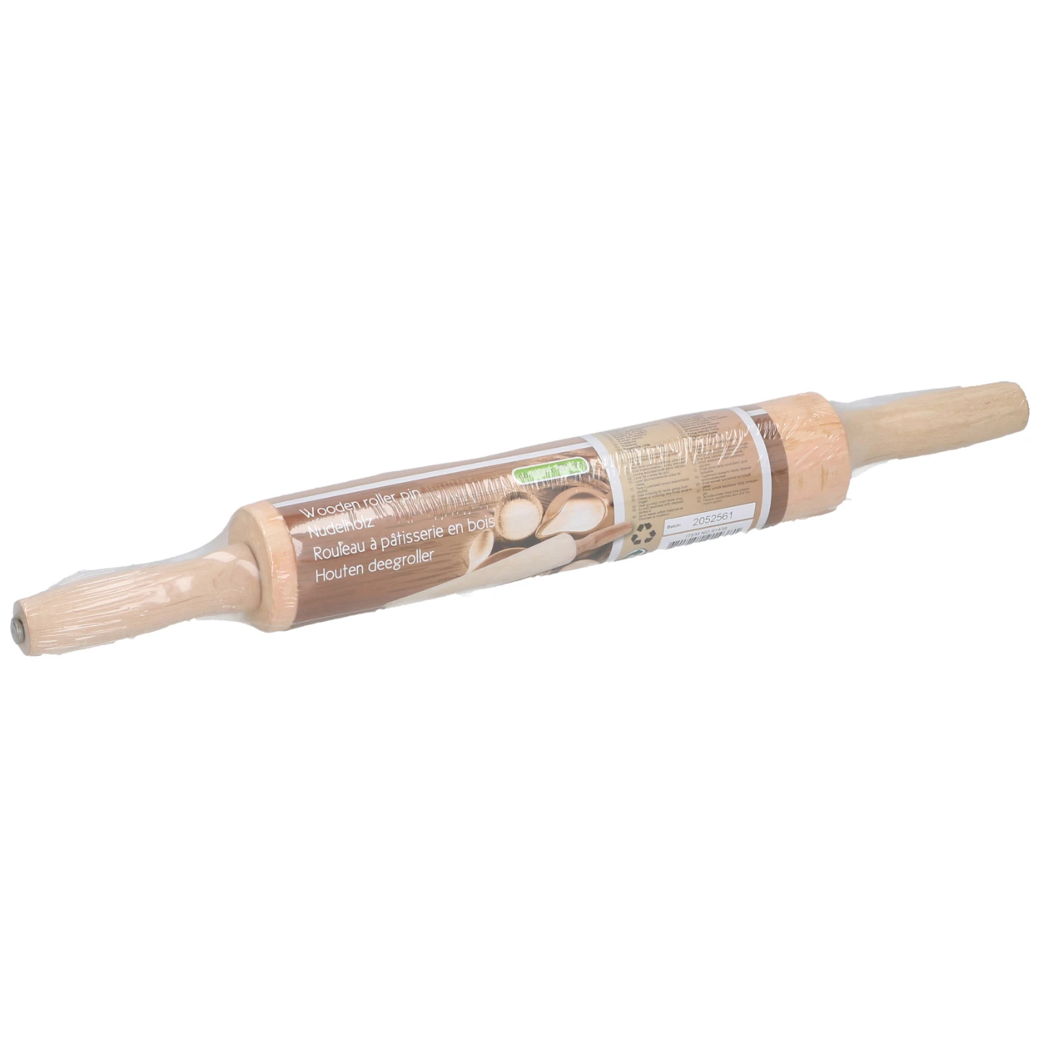 Deegroller Hout 40 Cm 3 Deegroller Hout 40 Cm