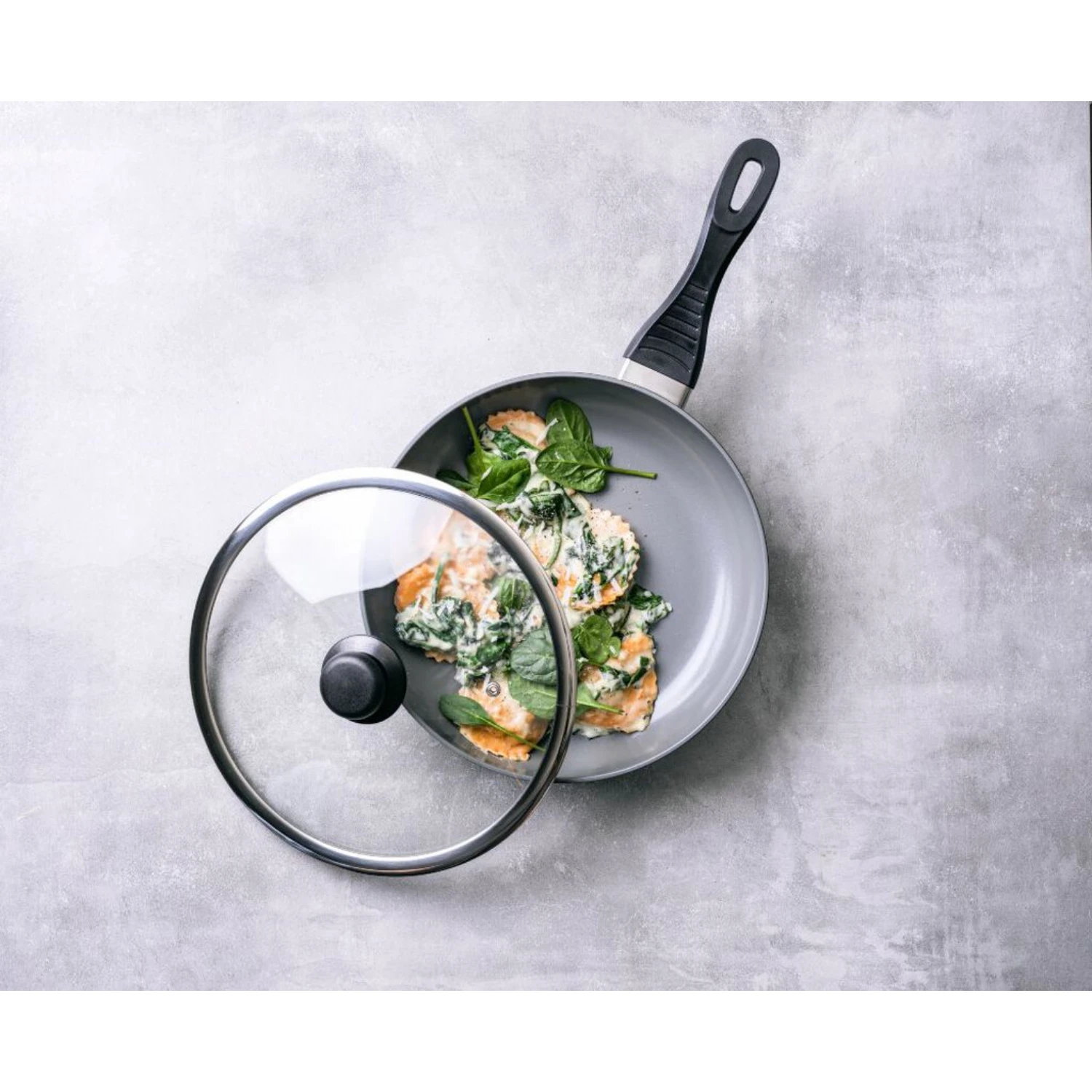 BK Easy Basic Hapjespan Met Deksel Ø28 Cm 5 BK Easy Basic Hapjespan Met Deksel Ø28 Cm - Afbeelding 3